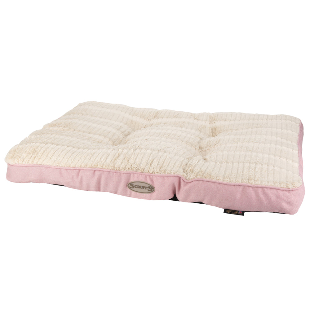 Ellen Dog Mattress (in Tan, Pink or Grey) by Scruffs