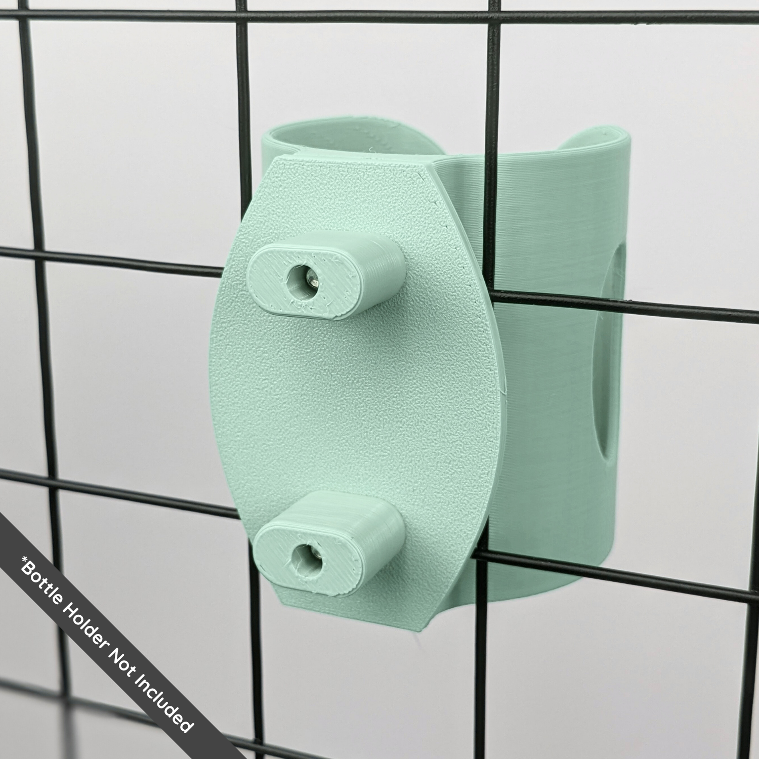 Cage Mounting Kit For Water Bottle Holder - Pastel Green