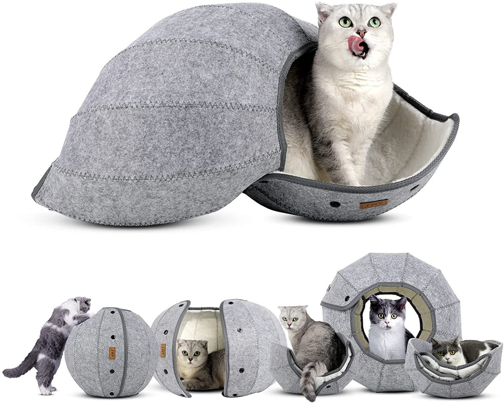 Foldable Cat Tunnel Toy