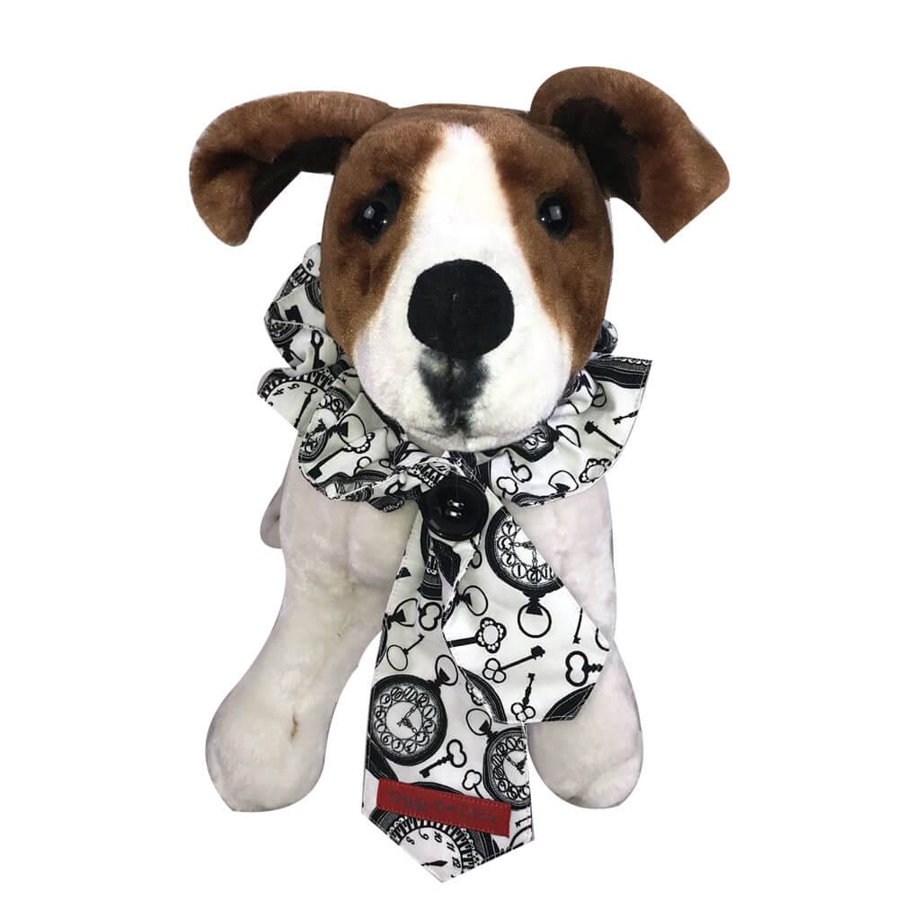 Clocks Cravat by Doggy Doo Little