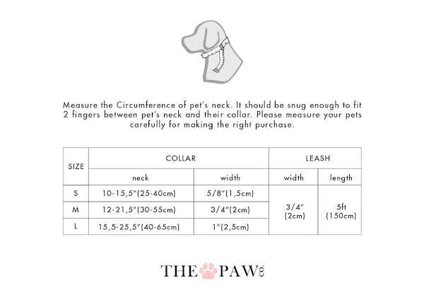 Harvey Dog Collar, Dog Collar & Dog Bowtie (Set) – by The Paw Co.